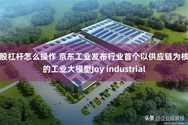 炒股杠杆怎么操作 京东工业发布行业首个以供应链为核心的工业大模型Joy industrial