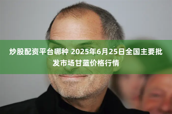炒股配资平台哪种 2025年6月25日全国主要批发市场甘蓝价格行情